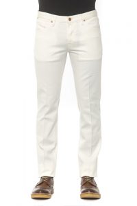 Spodnie marki. PT Torino model. OA14 C6DJ25Z10MIN_PT05 kolor. Biały. Odzież męska. Sezon: