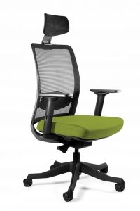 Fotel biurowy, ergonomiczny, Anggun, olive, czarny