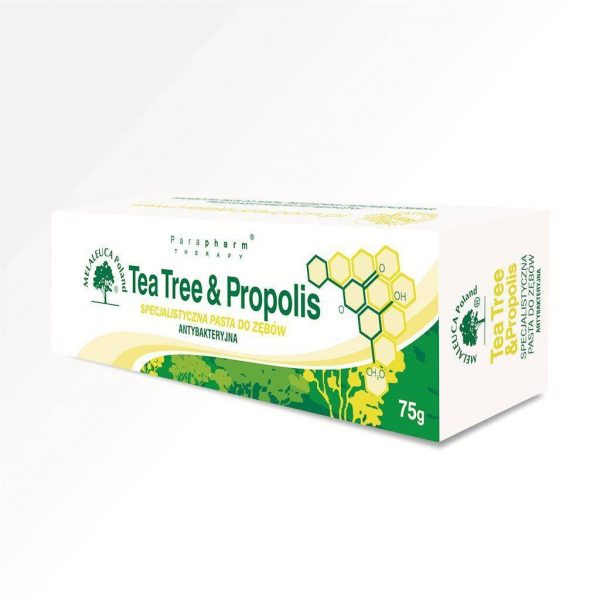 Melaleuca − Tea. Tree & Propolis, pasta do zębów bez fluoru − 75 g[=]
