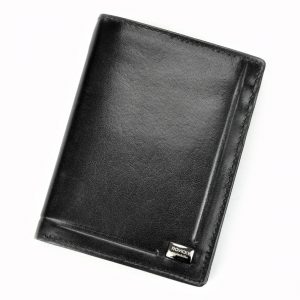 Skórzany portfel męski z ochroną RFID - Rovicky