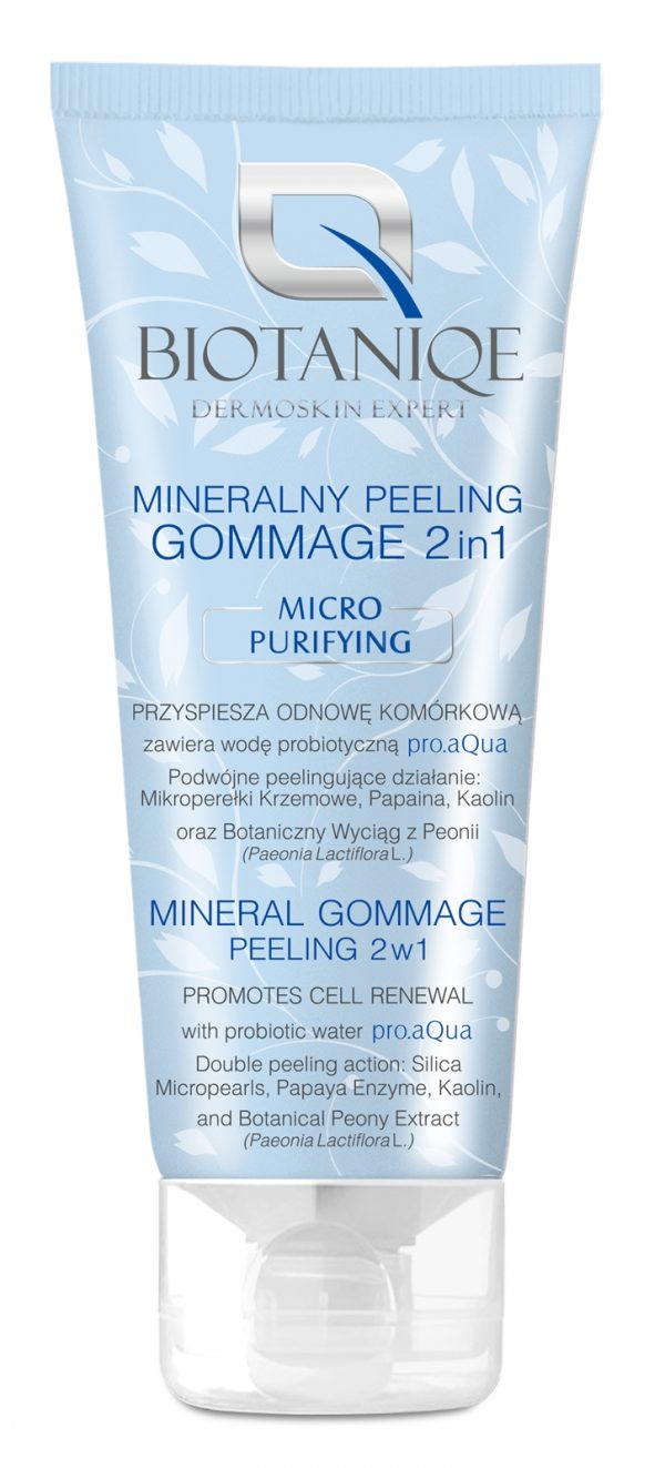 Biotaniqe - Mineralny peeling gommage 2w1 - 75 ml.