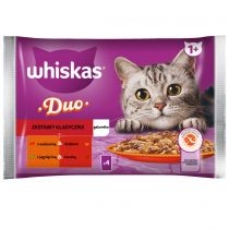Whiskas. Mokra karma dla kota mix smaków w galaretce saszetki 4x85 g[=]