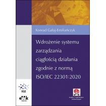 Wdrożenie systemu zarządzania ciągłością działania zgodnie z normą ISO/IEC 22301:2020