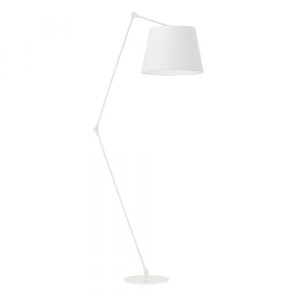 Lampa podłogowa, Manila, 60x177 cm, biały klosz