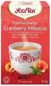 Yogi. Tea. Herbata. Cranberry. Hibiscus. Bio 17X1,8G