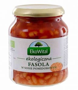 Eko. Wital − Fasola biała w sosie pomidorowym. BIO − 360 g[=]