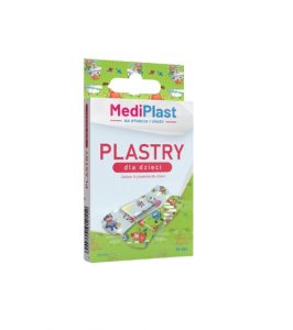 Medi. Plast − Plastry dla dzieci na otarcia i urazy − 16 szt.