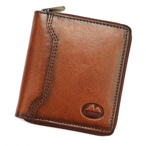 Skórzany męski portfel. EL FORREST 991-19 RFID