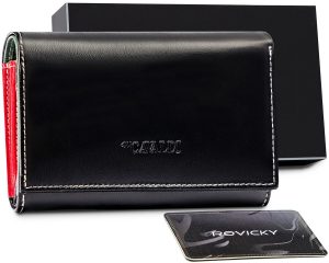 Duży portfel damski ze skóry naturalnej - 4U Cavaldi