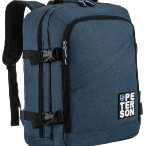 Podróżny, wodoodporny plecak z poliestru z miejscem na laptopa - Peterson