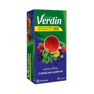 Verdin. Fix zioła z owocami leśnymi 20 saszetek
