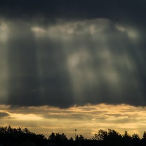 Wschód słońca nad Rzeszowem