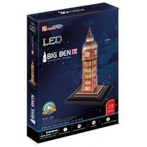 Puzzle 3D Led. Zegar. Big. Ben. L501H Cubic. Fun