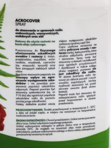 Agrocover. Spray – Mszyce, Przędziorki, Wciornastki – 750 ml. Target