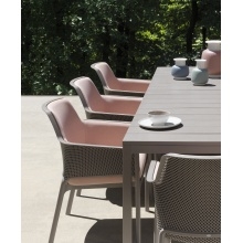 Rozkładany stół ogrodowy. Nardi. Rio 210 Extensible 210-280 cm biały bianco
