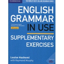 English. Grammar in. Use. Supplementary. Exercises. Book with. Answers 5th. Edition
