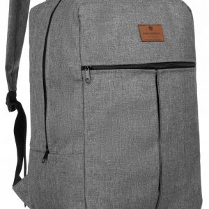 Pojemny plecak podróżny z uchwytem na walizkę - Peterson