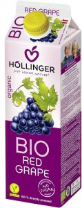Hollinger − Sok z czerwonych winogron. NFC BIO − 1000 ml