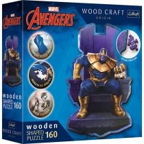 Puzzle drewniane 160 Thanos na tronie. TREFL