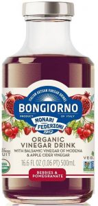Bongiorno − Napój o smaku owoców jagodowych i granatu z octem balsamicznym. BIO − 500 ml