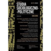Studia. Socjologiczno-Polityczne... nr 2(17)/2022