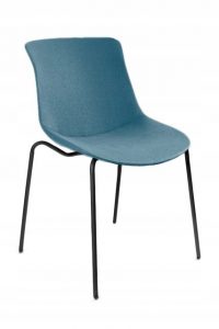 Krzesło do jadalni, salonu, easy ar, jasne niebieskie