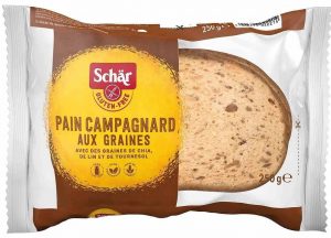 Schar − Pain. Campagnard aux graines, chleb wieloziarnisty bezgl. − 250 g[=]