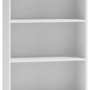 Regał, szafka, biblioteczka, R60, 60x30x182 cm, biel, mat