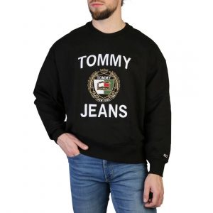 Bluza marki. Tommy. Hilfiger model. DM0DM16376 kolor. Czarny. Odzież męska. Sezon: Cały rok