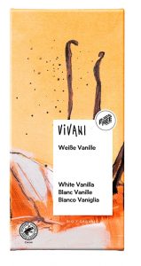 Vivani − Czekolada biała z wanilią BIO − 80 g[=]