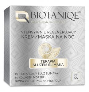 Biotaniqe - Terapia Śluzem Ślimaka, Intensywnie. Regenerujący. Krem/Maska na. Noc - 50 ml