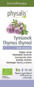 Physalis − Tymianek, olejek eteryczny. BIO − 10 ml