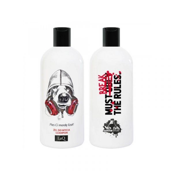 La. Q − Pies, żel do mycia i szampon do włosów 2w1 − 300 ml