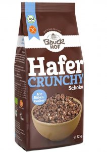 Bauck. Hof − Crunchy owsiane kakaowe bezglutenowe. BIO − 325 g[=]