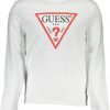 BLUZA GUESS JEANS BEZ ZAMKA MĘSKA BIAŁA