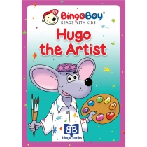 Bingo. Boy reads with. Kids. Hugo the. Artist