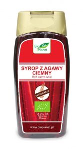 SYROP Z AGAWY CIEMNY 350 g (250 ml) - BIO PLANET
