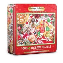 Puzzle 1000 el. Christmas. Table. Tin 8051-5623 Eurographics