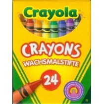 Crayola. Kredki świecowe bezpieczne 24 kolory