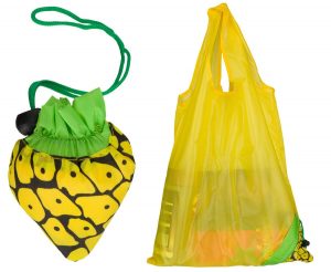 Składana torba na zakupy, w formie owocu/warzywa