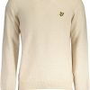 LYLE & SCOTT MAN BEŻOWY SWETER