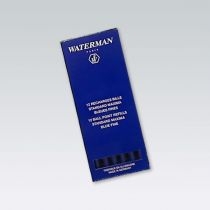 Waterman. Wkład do długopisu metalowy 0,5 niebieski