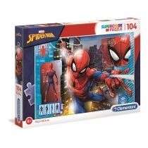 Puzzle 104 el. Supercolor. Spider-man. Clementoni