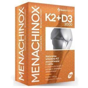 Xenicopharma. Menachinox. K2+D3 2000 30 Kaps.