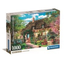Puzzle 1000 el. Compact. The old cottage. Clementoni
