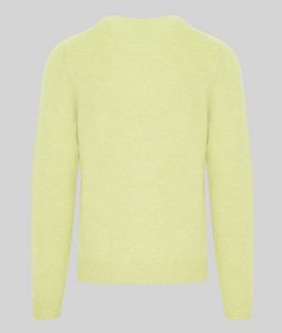 Swetry marki. Malo model. IUM027FCB22 kolor. Zółty. Odzież męska. Sezon: Cały rok