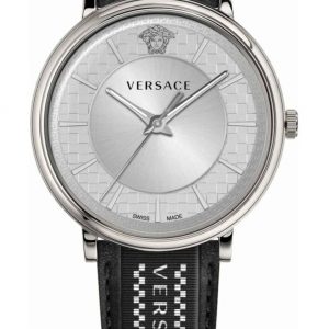 Zegarek marki. Versace model. VE5A01021 kolor. Czarny. Akcesoria męski. Sezon: Cały rok