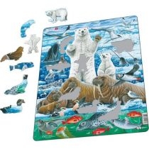Puzzle. Larsen. Polar. Bear & Walrus (Maxi) Tactic