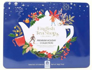 English. Tea. Shop, Herbata. BIO BLUE TIN