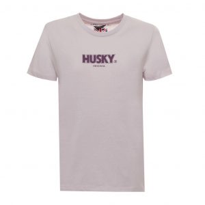 Koszulka. T-shirt marki. Husky model. HS23BEDTC35CO296-SOPHIA kolor. Różowy. Odzież damska. Sezon: Cały rok